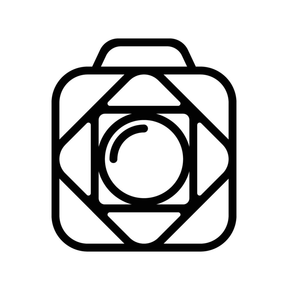 Camera Lens Logo vector