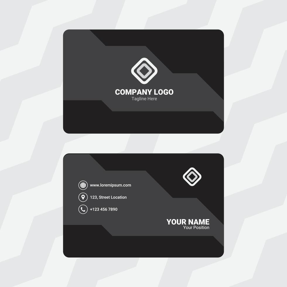 Gray Overlay Card vector