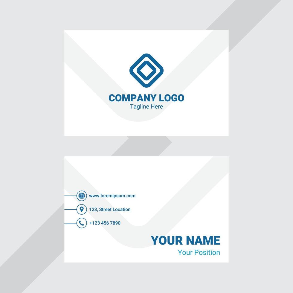 Minimalist Layout Card vector