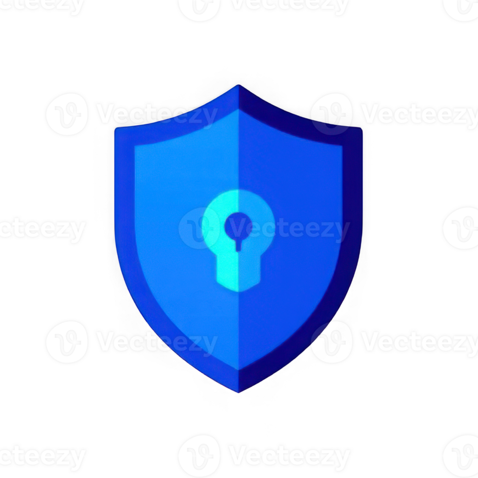 AI Privacy Lock Shield png