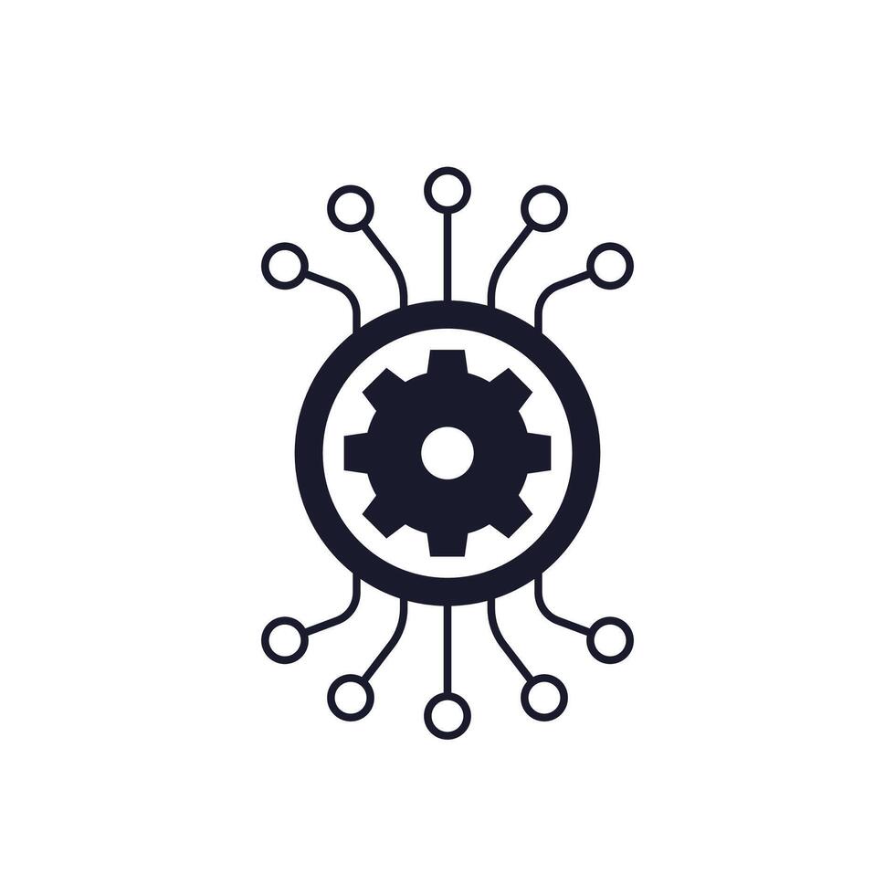 operation icon on white vector