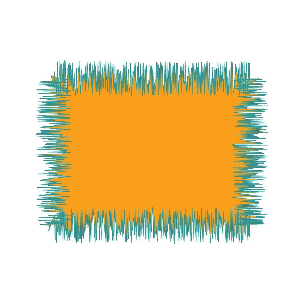 Short Orange Hair Bar vector