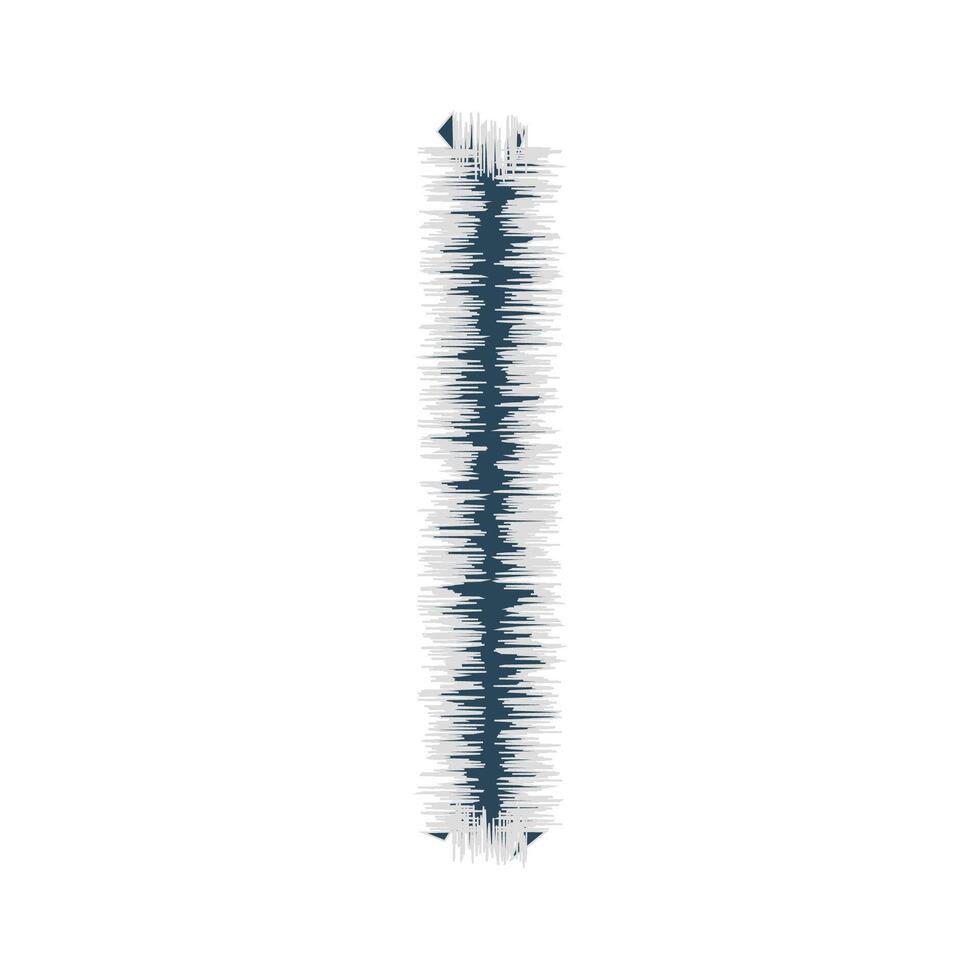Tall Spiked Edge Pillar vector