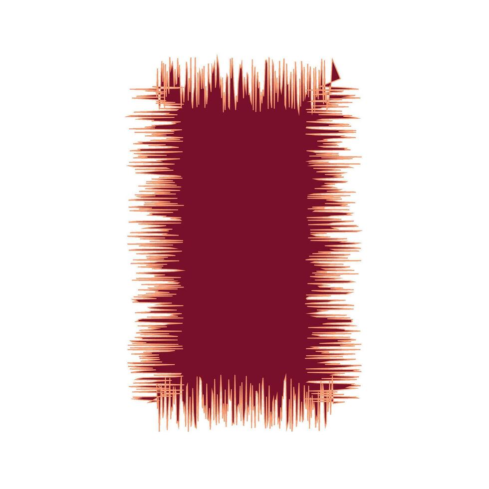 Radiant Heat Rectangle Shape vector