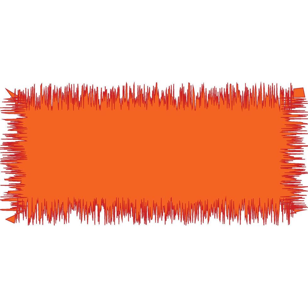 Fiery Square Glow Panel vector