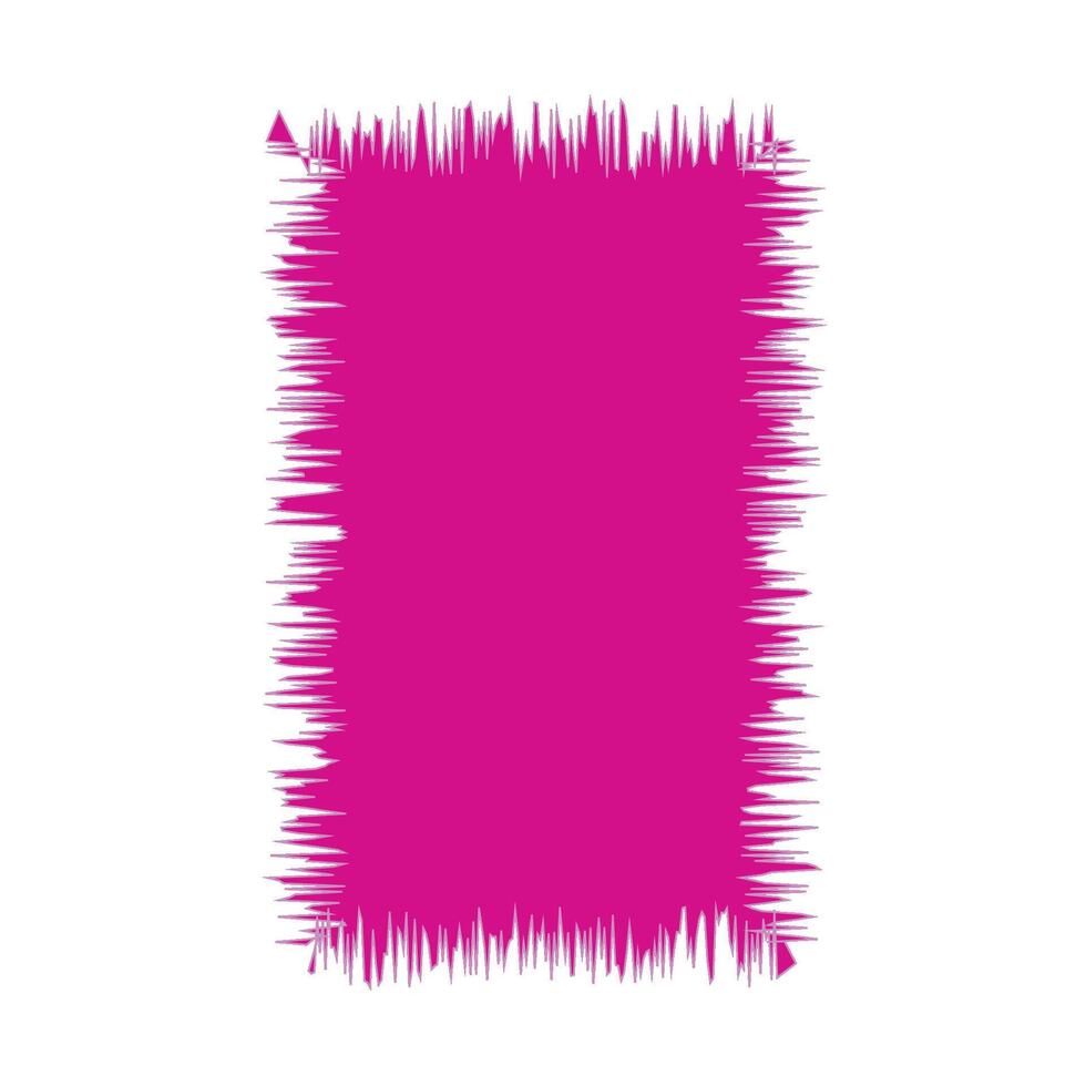 Narrow Neon Magenta Strip vector