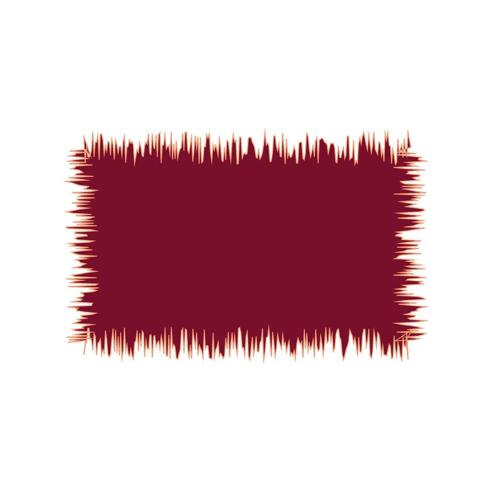 Dual Color Border Rectangle vector