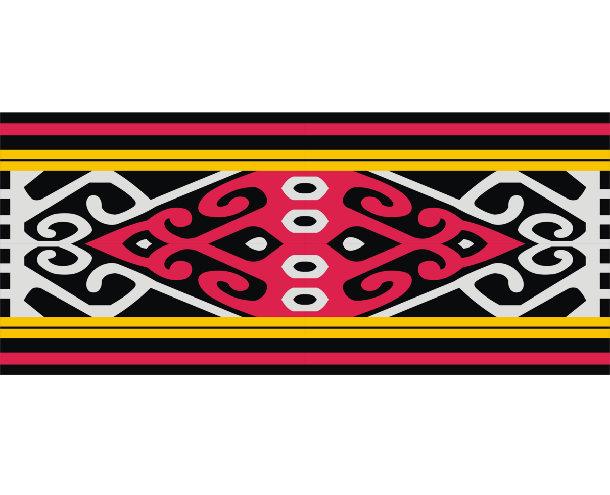 typical Flores ikat weaving motif, indonesian textil traditional, suitable for use as background, batik, etc png