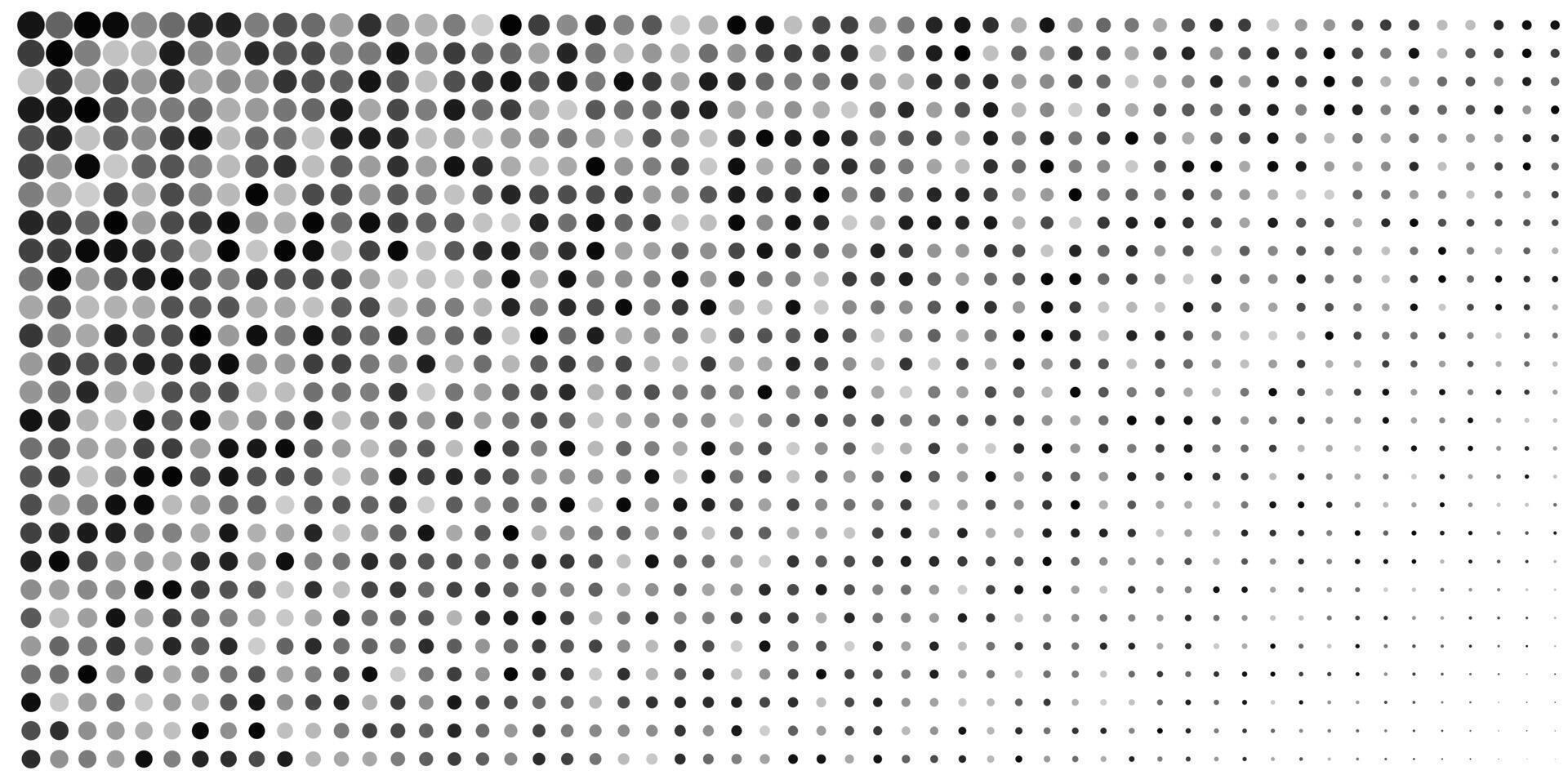 Polka dot pattern, Half tone subtle blob texture. Geometric pixel grid gradient. Tech point square design. Comic seamless disperse grange mosaic. Circle degrade graphic effect, fluid screen fade shape vector
