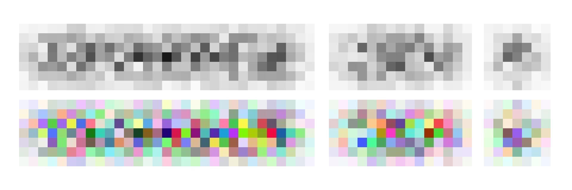 Pixel blurred, censor mosaic. Censorship square face effect. Censure content bar . Blurry photo for tv hide sensitive info. Pattern to cover naked nude people image. Word transparent texture vector