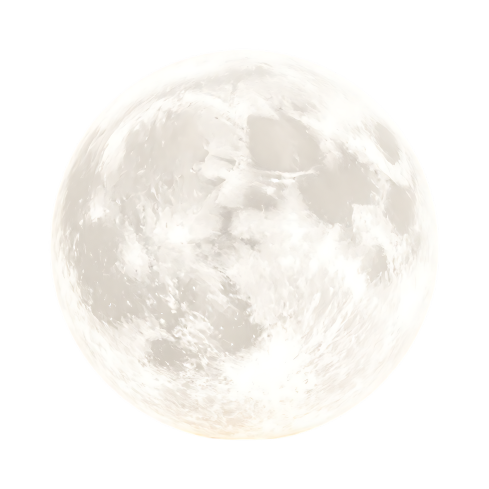 Full moon in the night sky png
