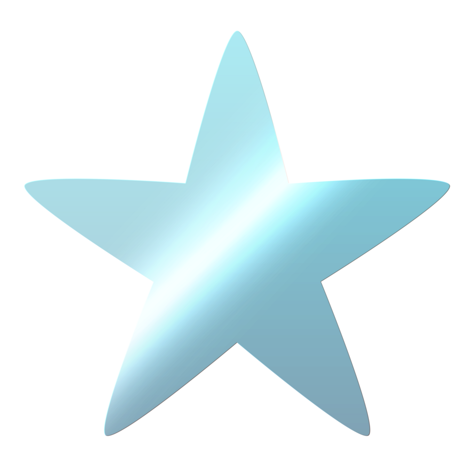 Abstract crystal realistic reflection transparent frame design star shape shiny clear glass plate with light. png