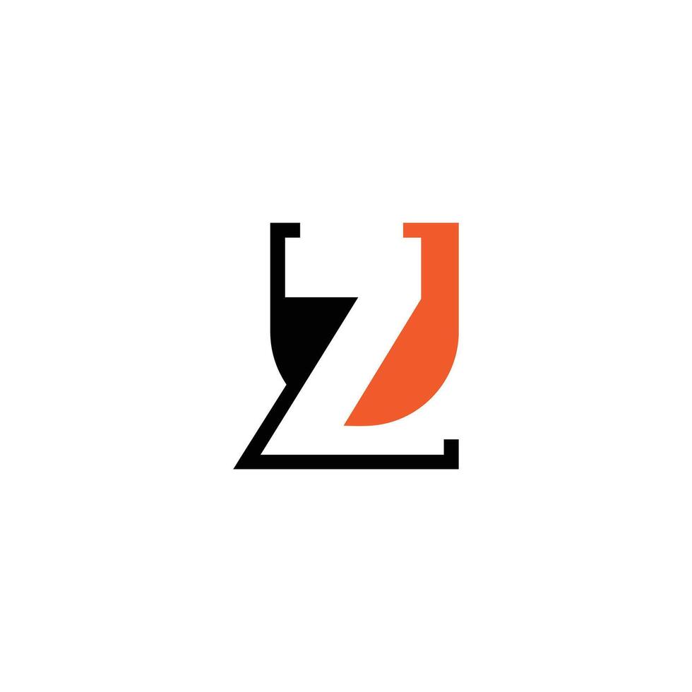 Creative ZU UZ Initial Logo Made for Brand Recognition vector