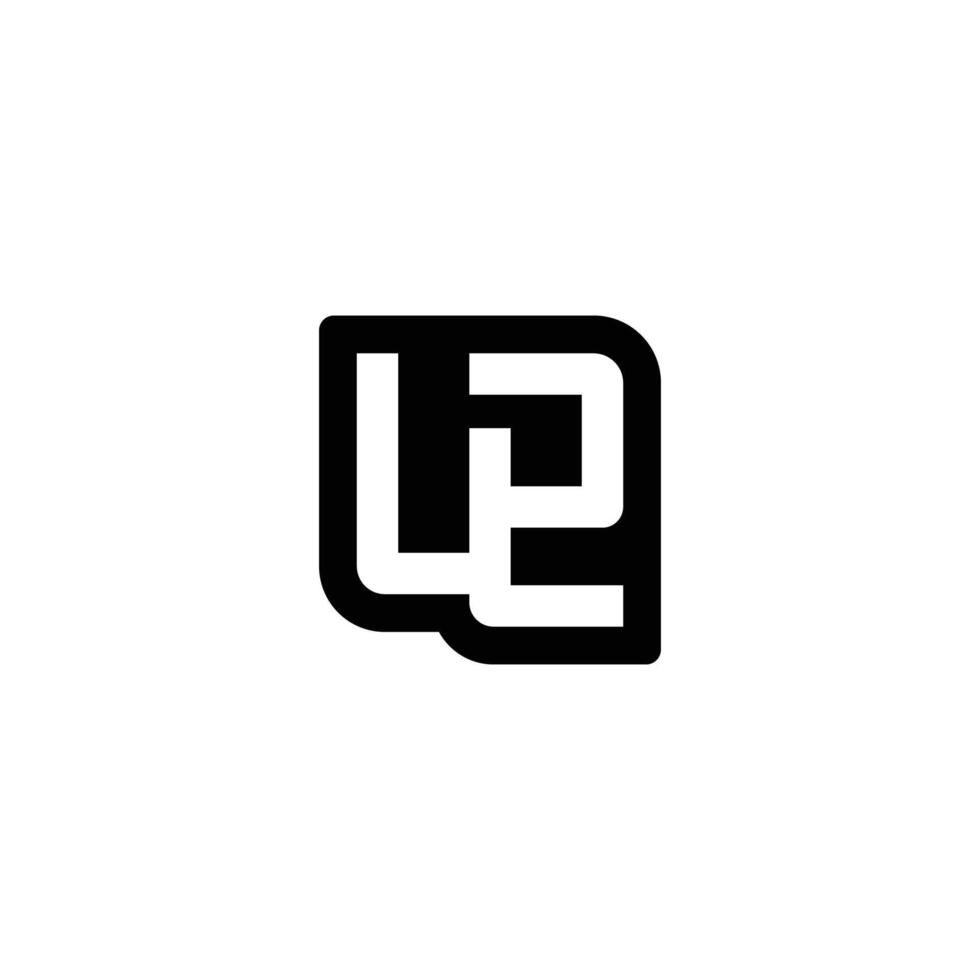 ZU or UZ Bold Modern Logo and Sleek Icon Design vector