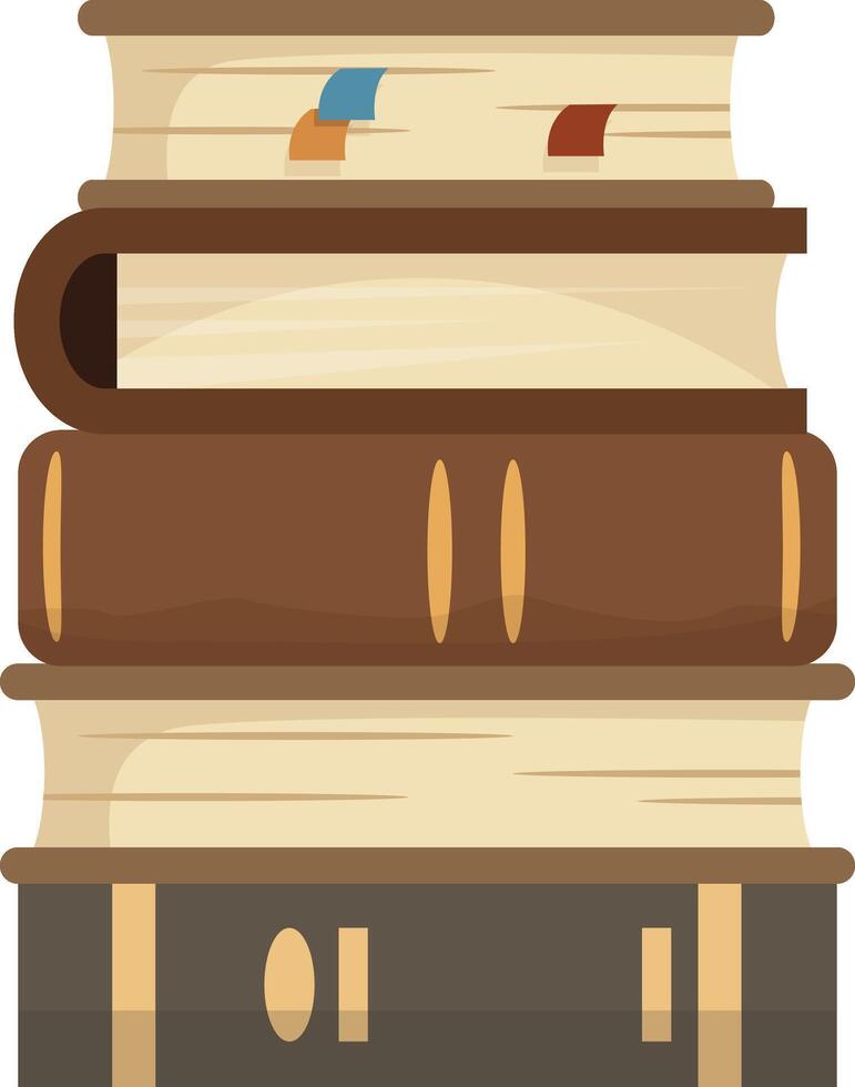 Assorted Book Sizes vector