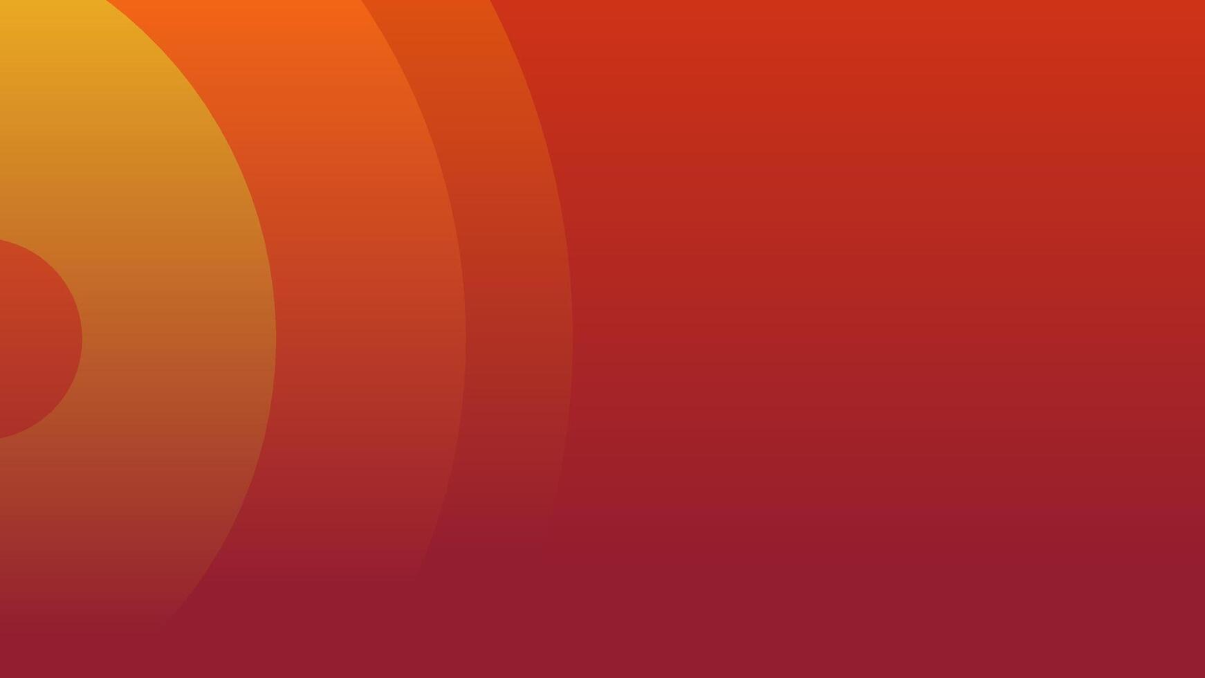 Abstract red orange background with circles. Modern abstract background. Simple geometric background. Simple red orange background. vector