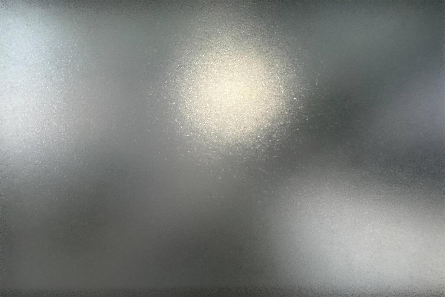 Frosted glass ice texture with metal pattern reflection effect. Glossy transparent surface gradient for luxury panel or abstract background. Frosty platinum ripple with snow blur. vector