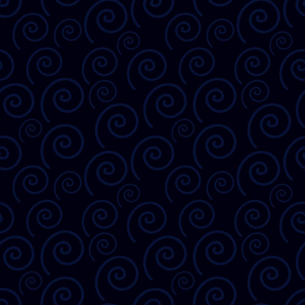 The pattern is an image of a magical dark blue color. Packaging and fabric design. vector