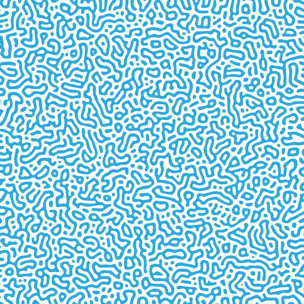 Turing background blue color abstract vector