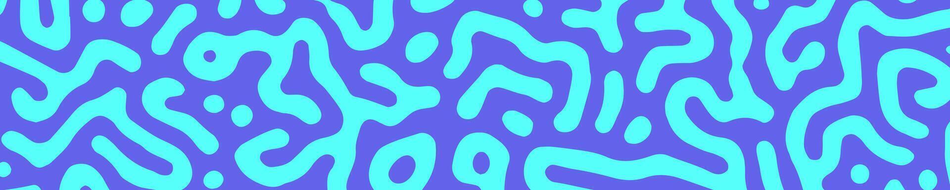 Turing banner purple blue abstract style vector