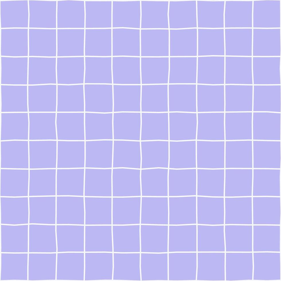 Geometric pattern light white grid on purple background vector