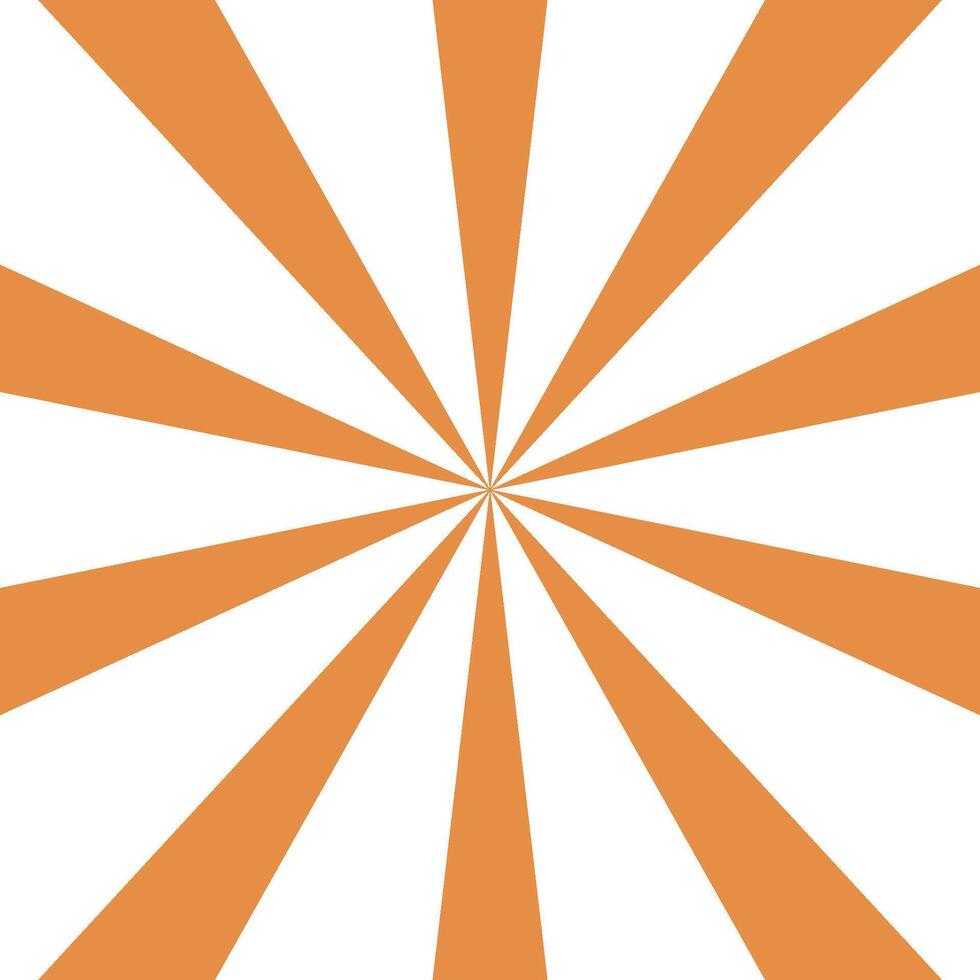 Brown simple radial burst vector