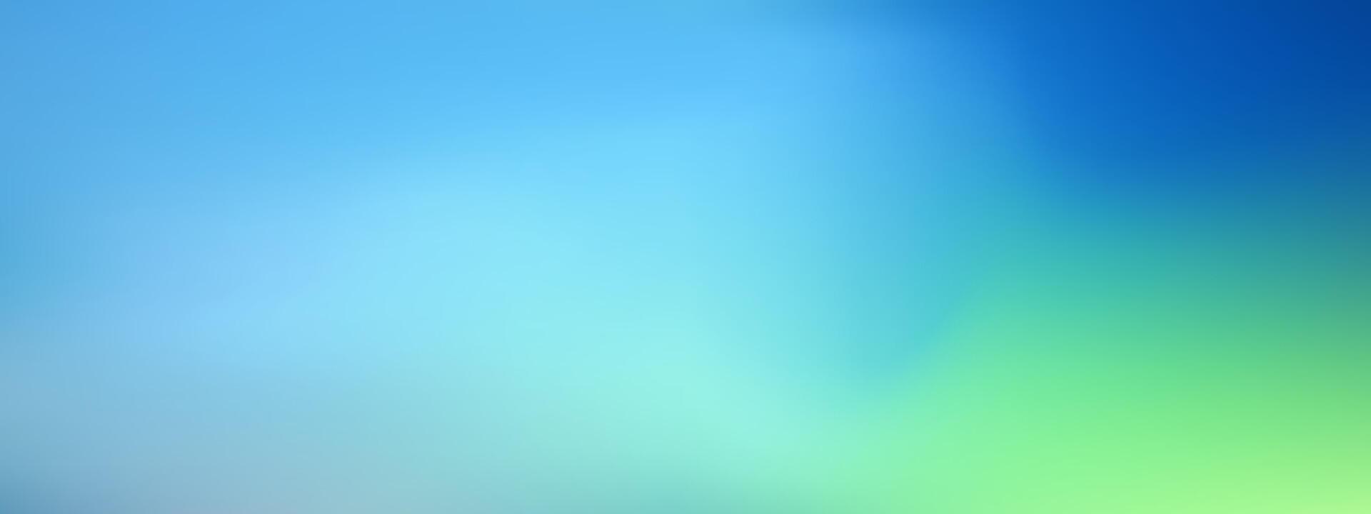 Abstract soft gradient background in green and blue. Mesh structure with light and pastel blend. Cold liquid shape with blur texture. illustration. vector