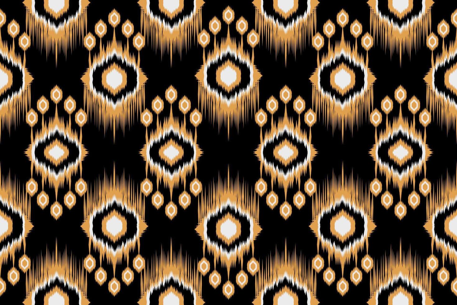 Native Abstract Ikat Pattern. Traditional geometric Ethnic pattern seamless vector