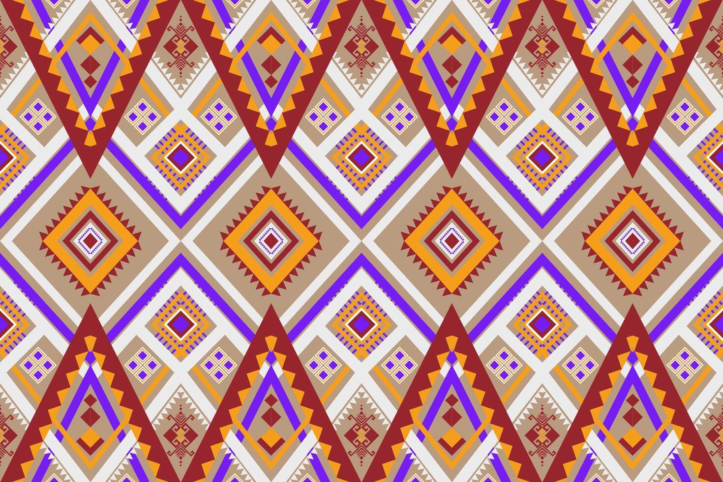 Vibrant geometric pattern design vector