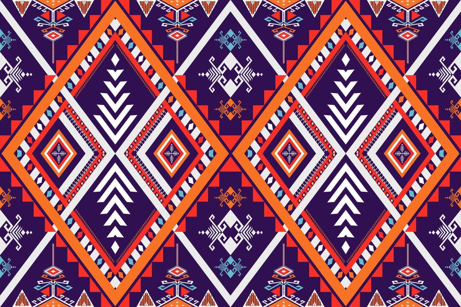 Colorful geometric pattern design vector
