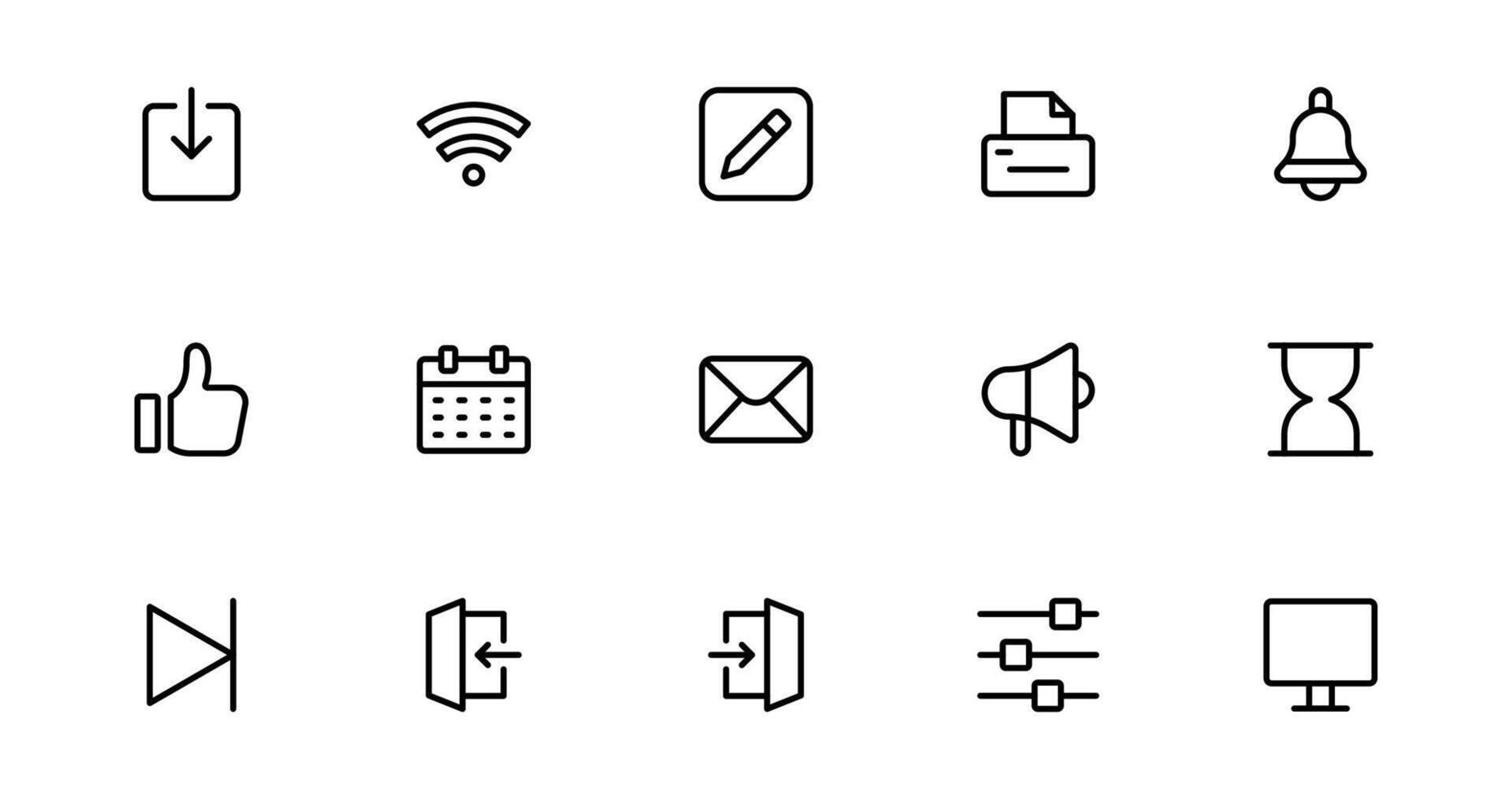 UI UX Design Icon design Focused on Interface, Navigation, Prototyping, and User Flow Presented in a Minimal, Modern, and High-Quality Format vector