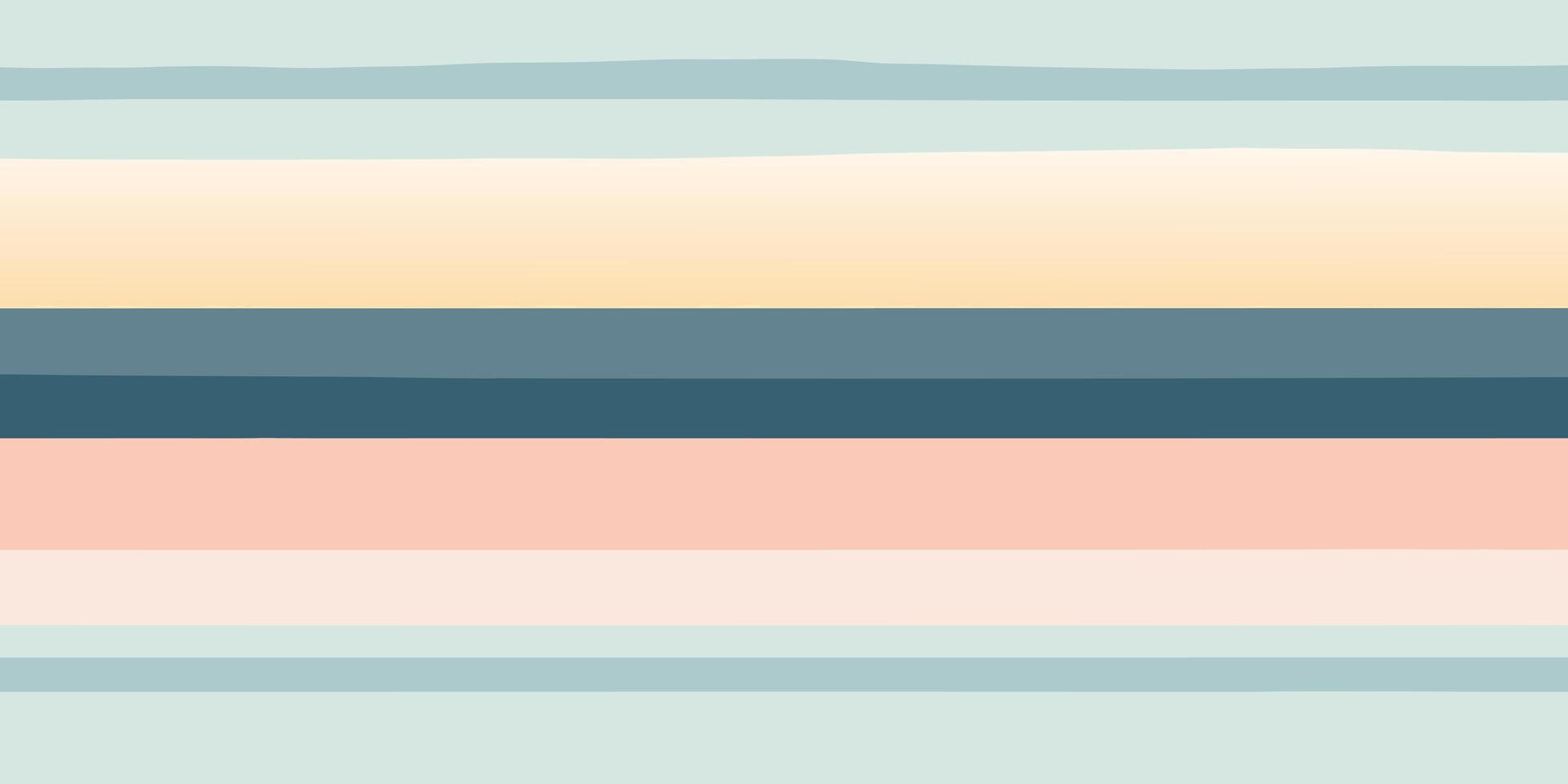 Stunning Pastel Horizontal Stripes Abstract Background for Design vector