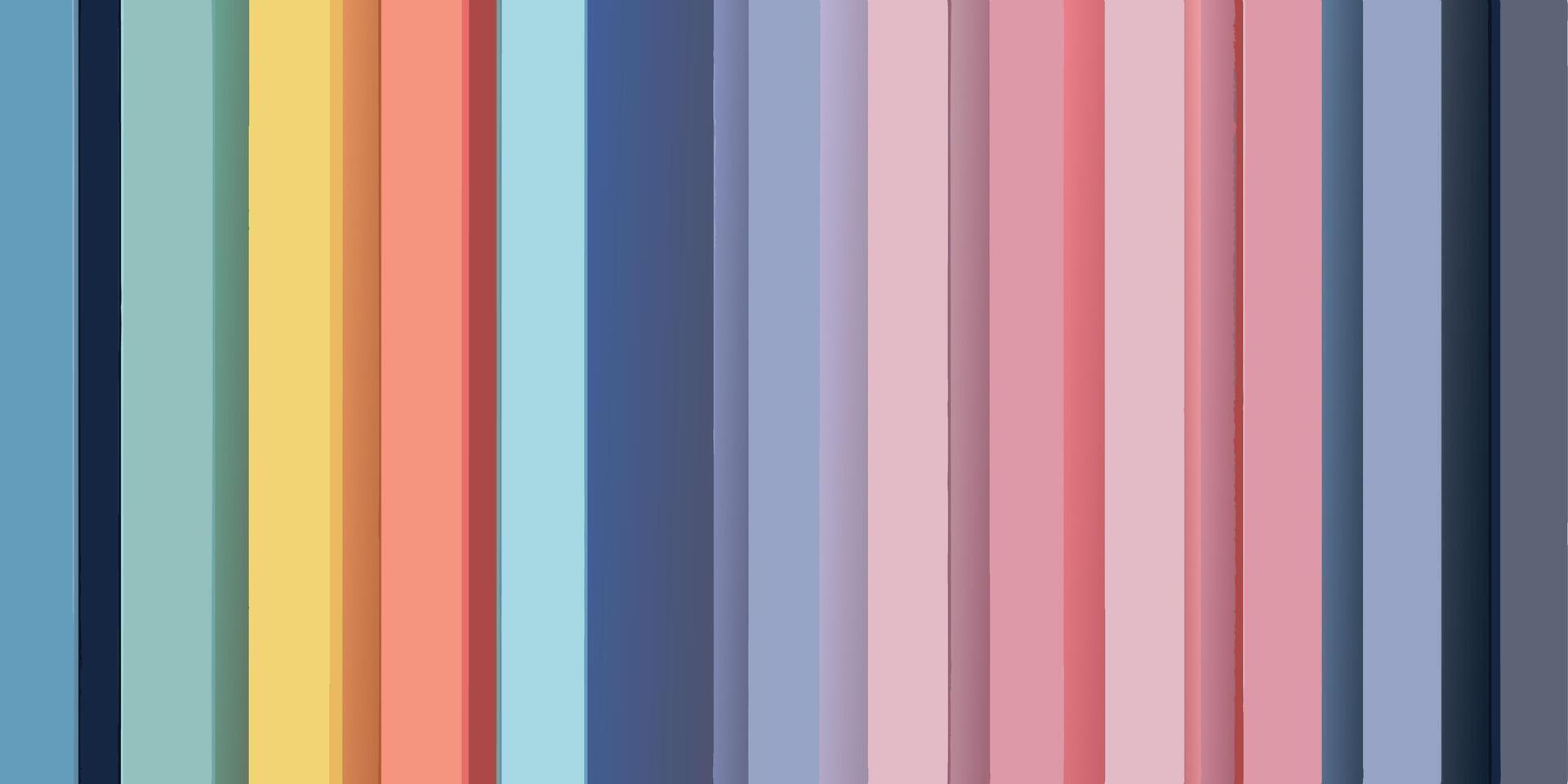 Pastel Rainbow Stripes Abstract Background Background vector