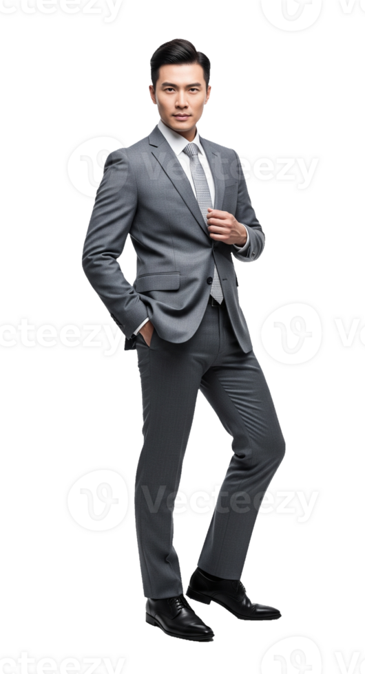 A man in a suit posing for a photo png