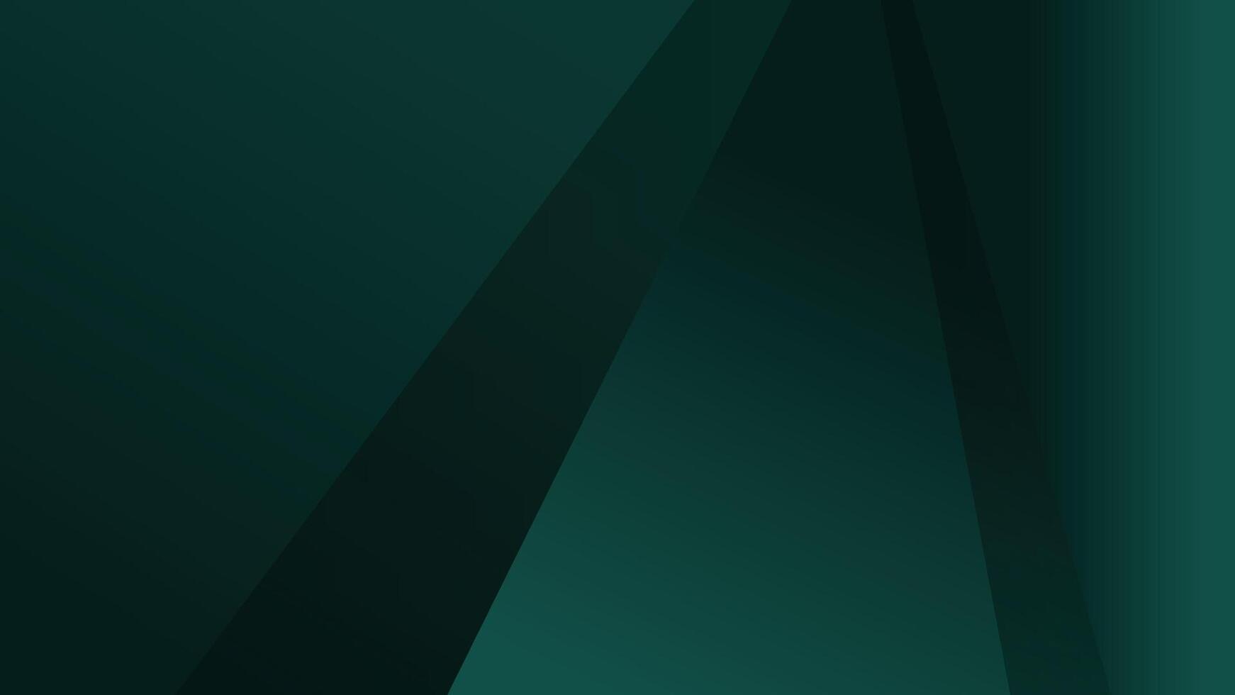 Dark emerald green abstract background with gradient color, multiply layer, and copy space vector