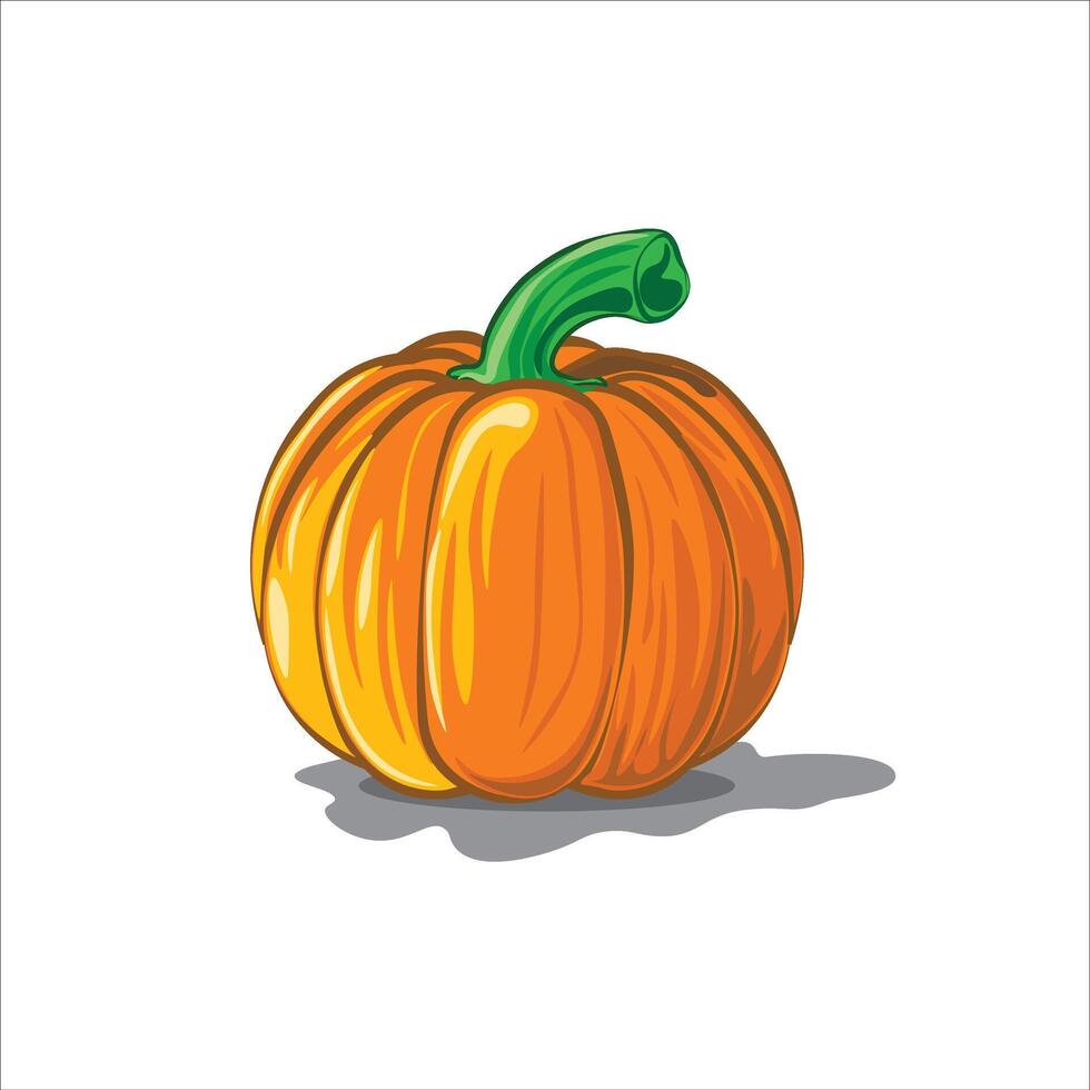 pumpkin that is often used as a symbol vector