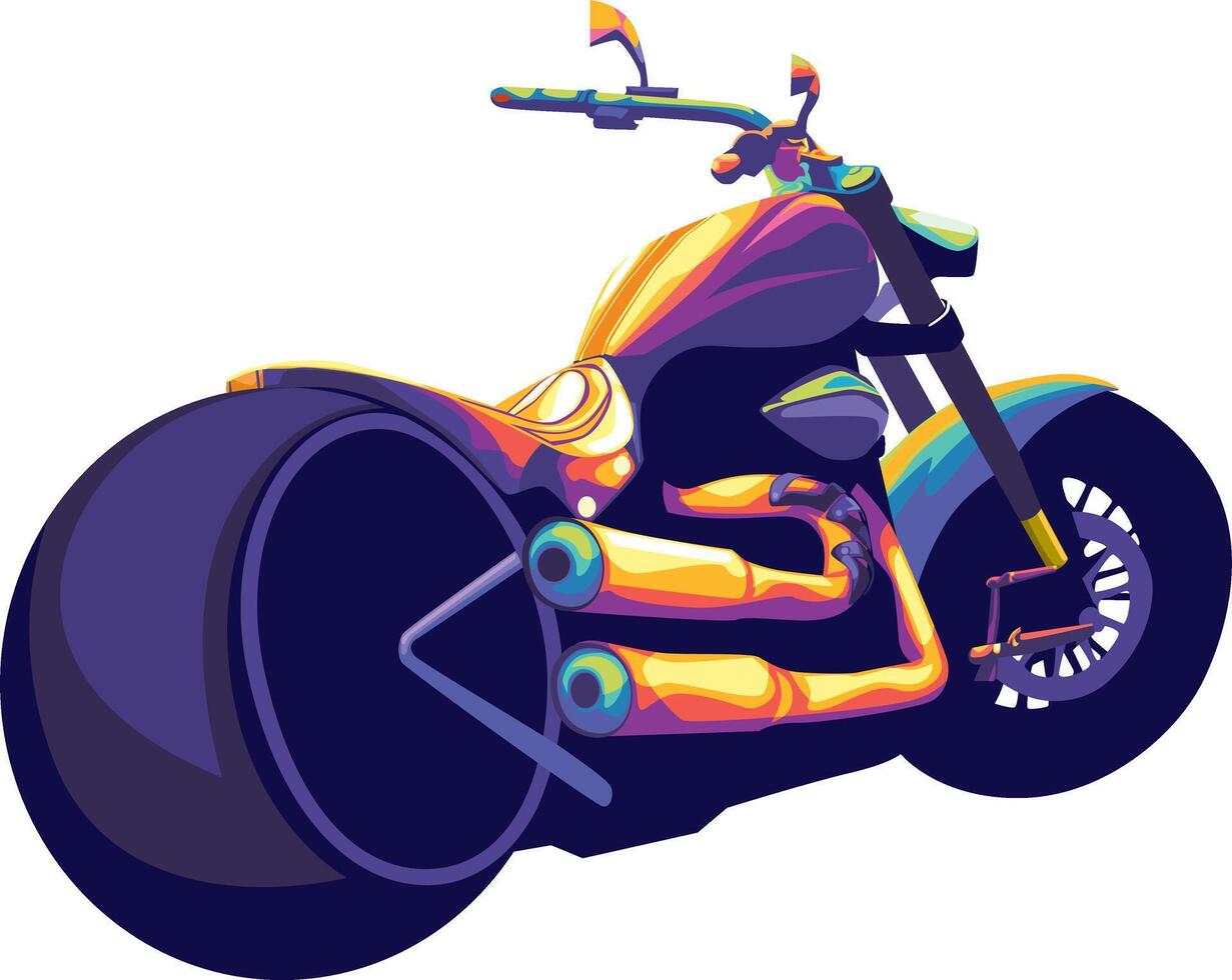 super cycle pop art vector