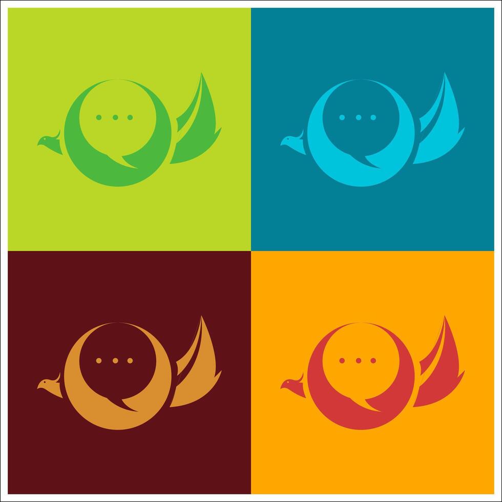 message bird logo vector