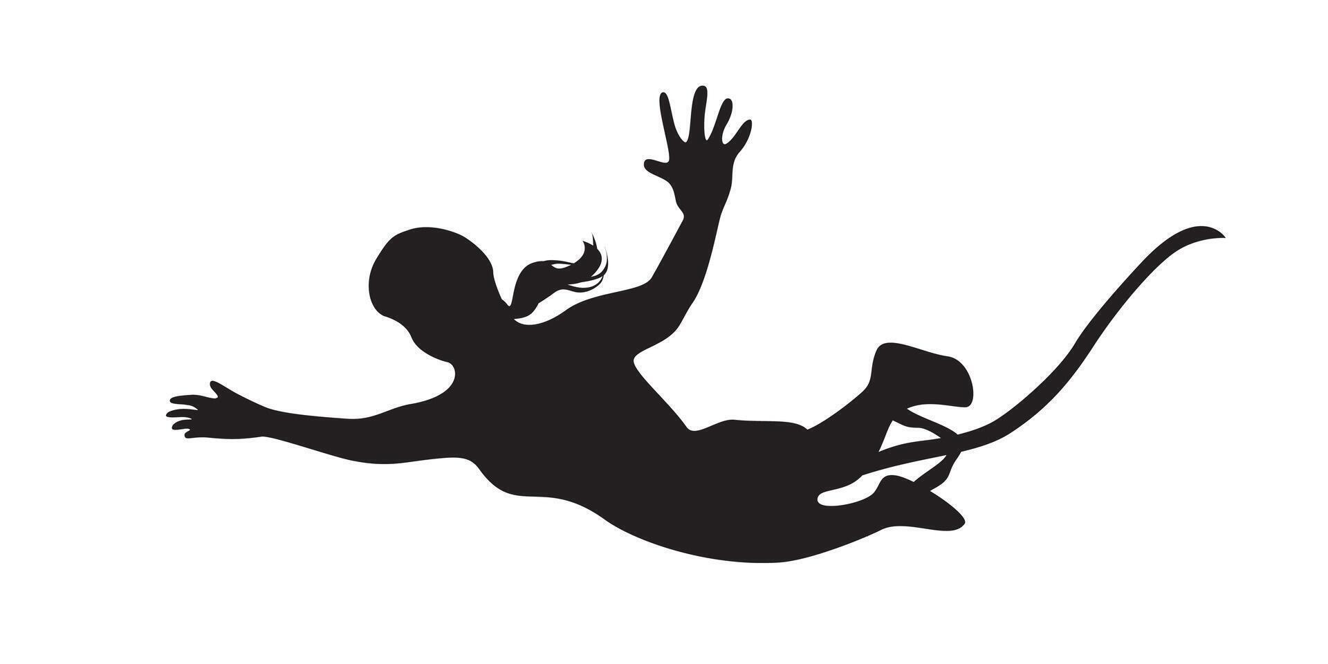 extreme sport called bungee jumping vector