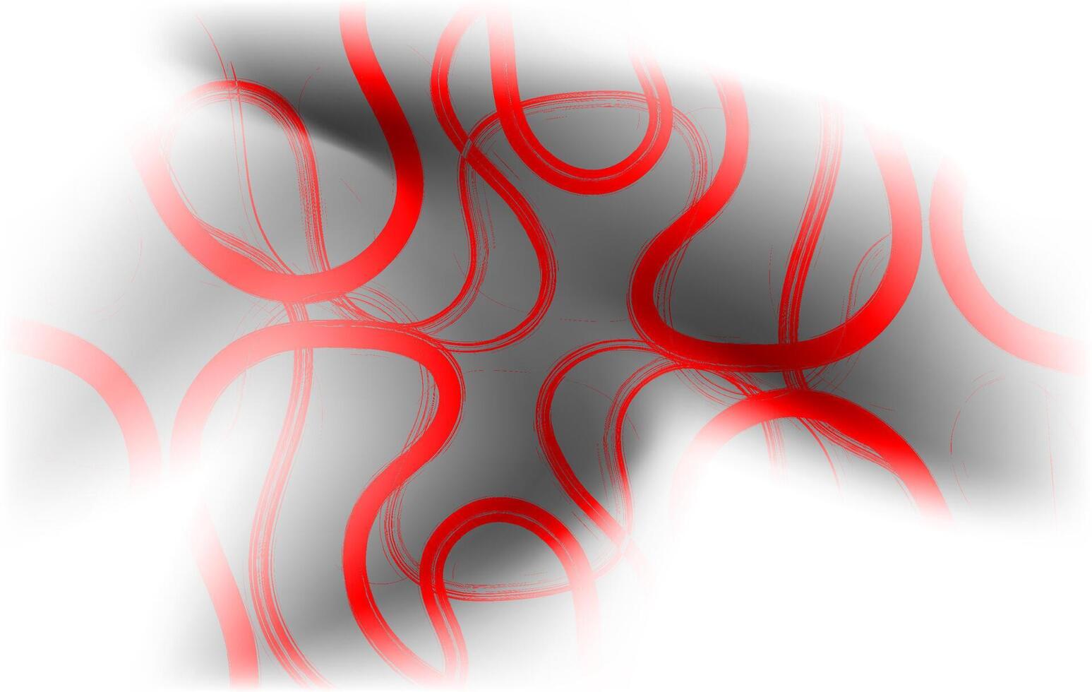 Abstract Red Lines on a Grayscale Background vector