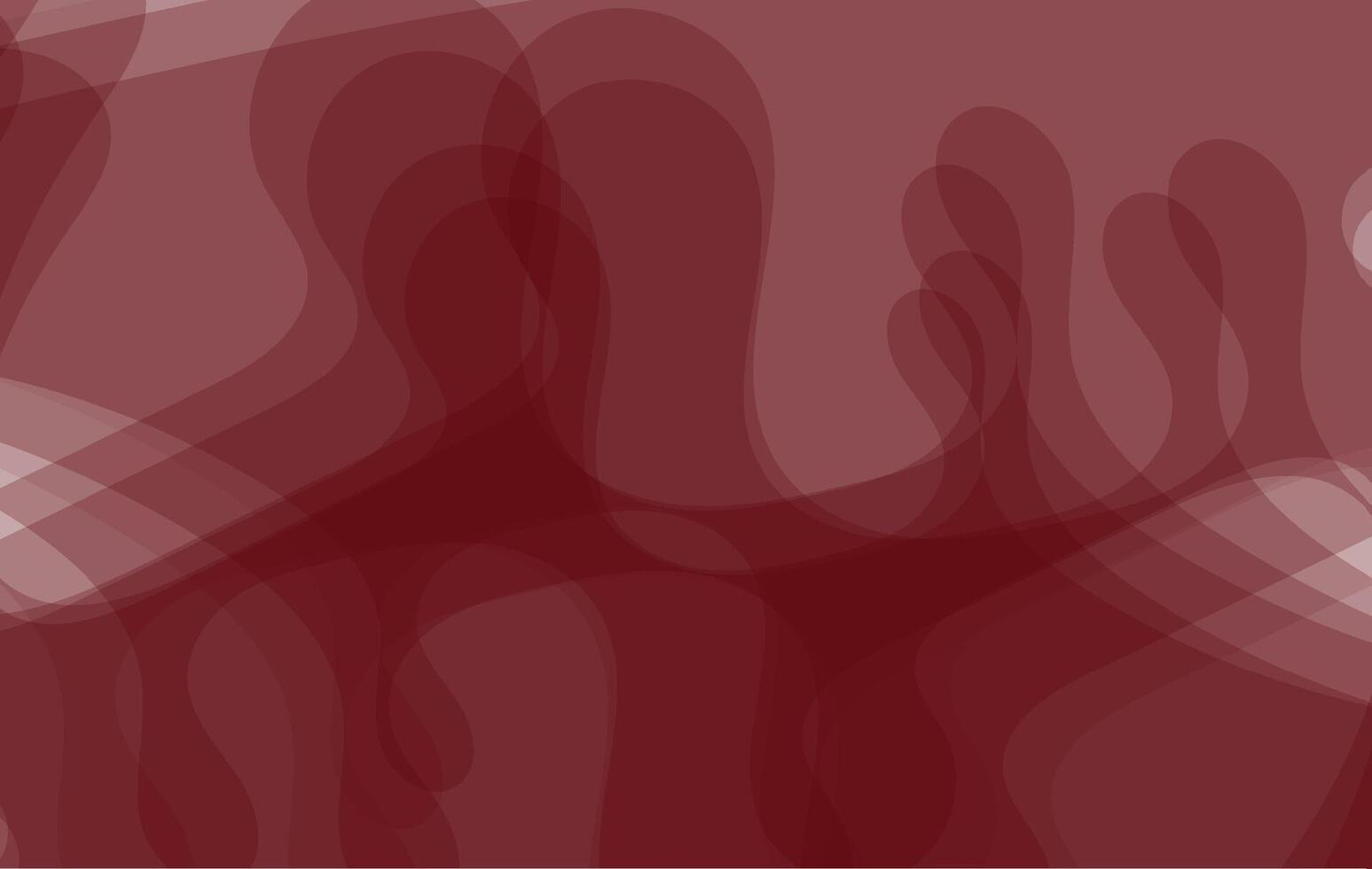 Smooth Red Transparent Waves Abstract Backdrop vector