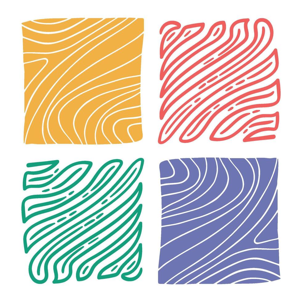 Colorful Abstract Pattern Background Pack vector