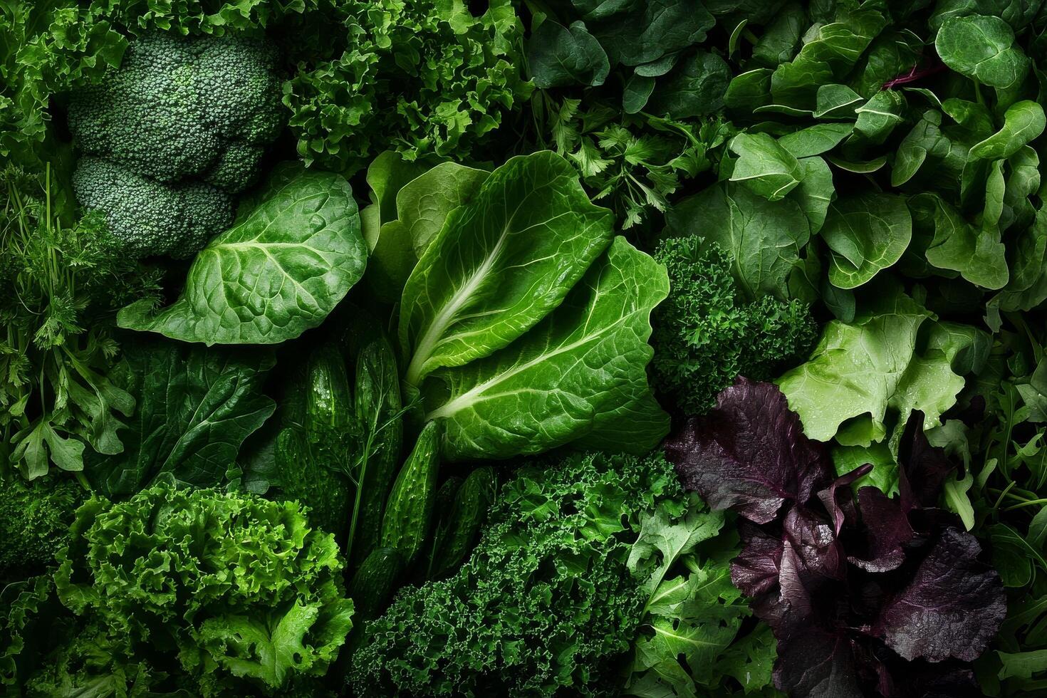 Fresh and Vibrant Assortment of Green Vegetables in a Healthy Arrangement for Cooking or Salads photo