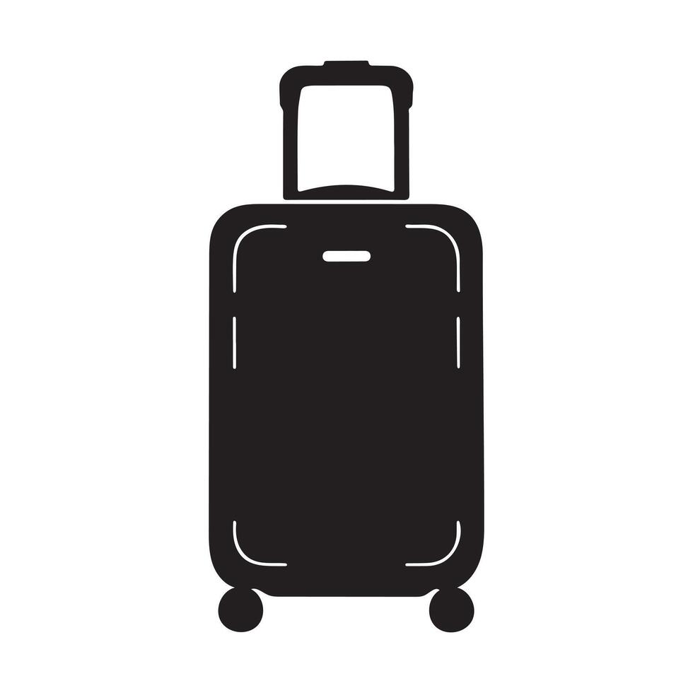 Bag icon design. Travel bag Icon. vector
