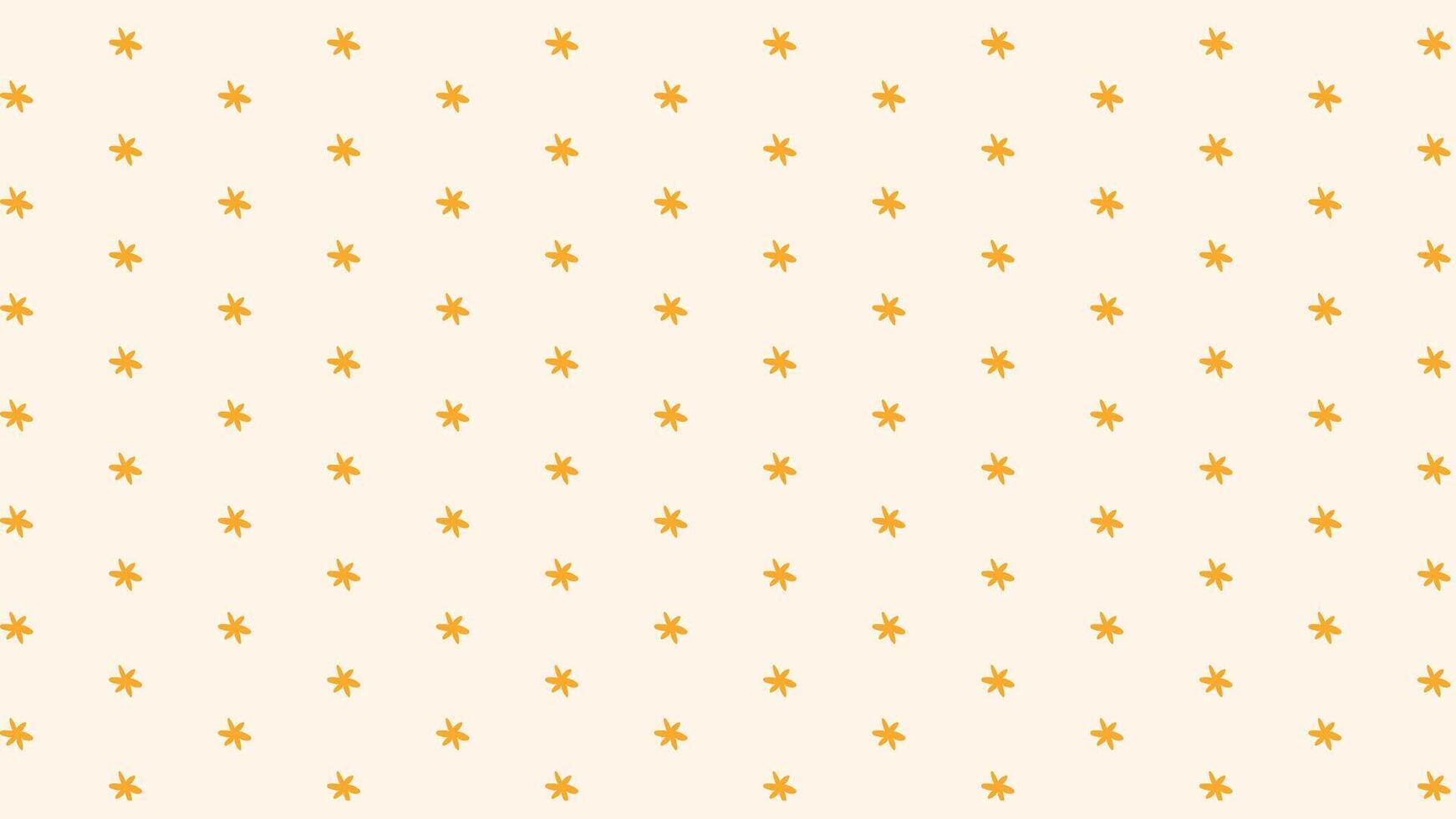 Yellow star pattern tiny playful background for cheerful classroom themes. vector