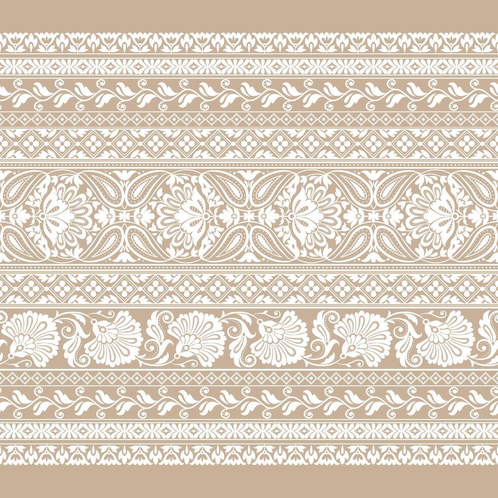 Lace pattern elements. Vintage seamless figured lace borders, beautiful wedding lace decoration. Black lace borders vector