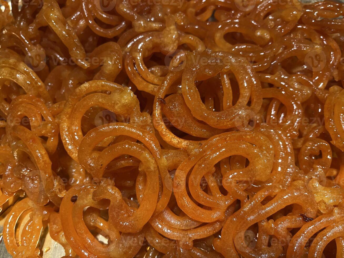 Jilipi being sold at the fair photo