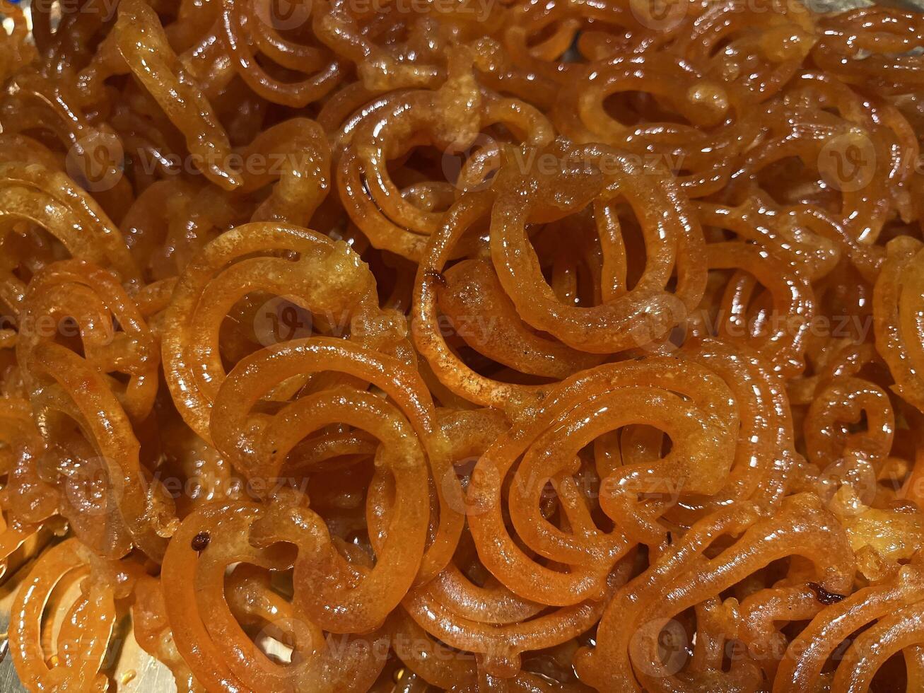 Jilipi being sold at the fair. photo