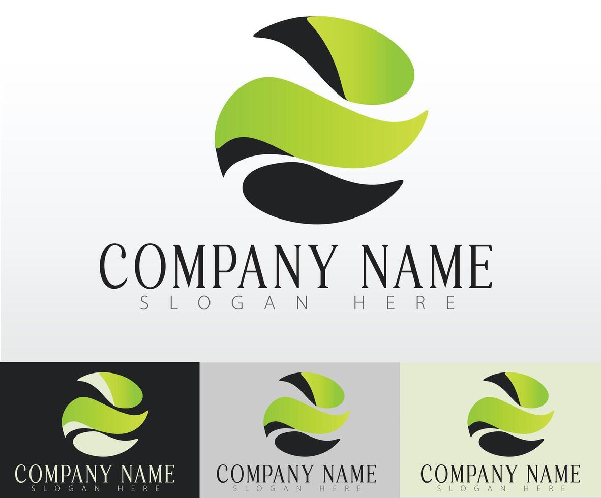 A thoughtful logo design concept focused on strong business branding. vector