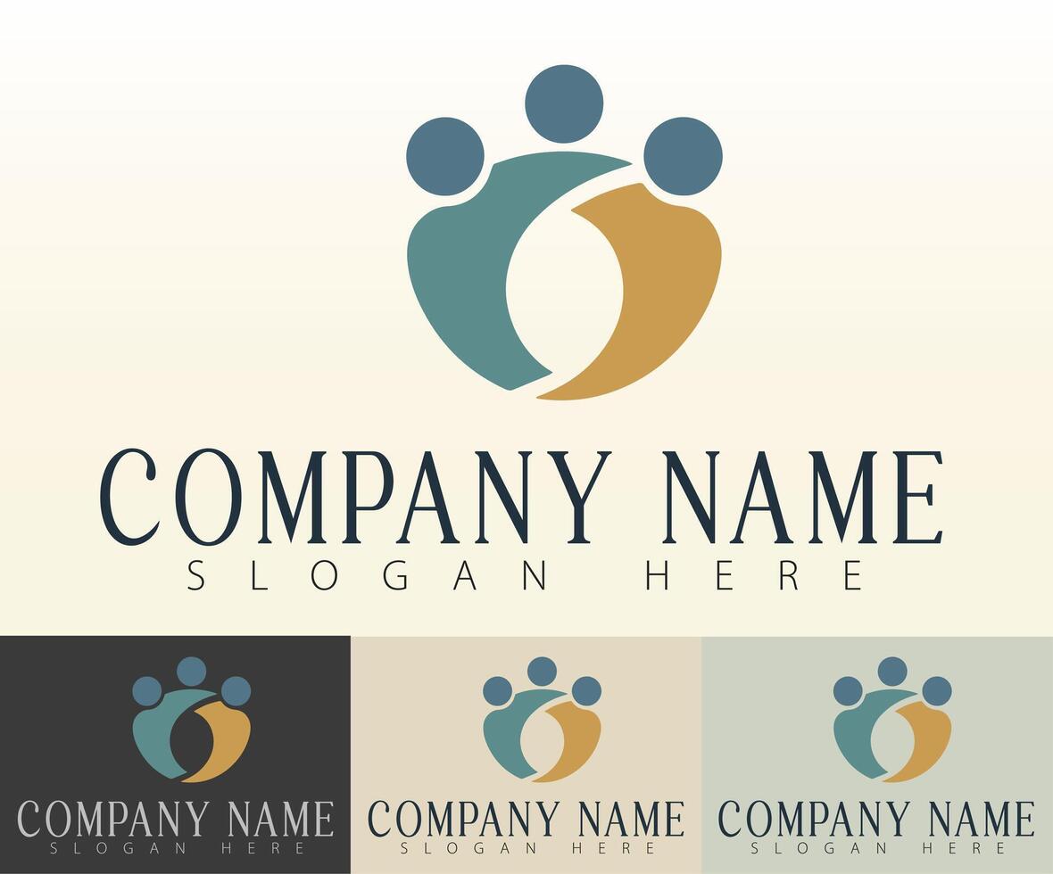 Emblematic of unity in the modern business world. vector